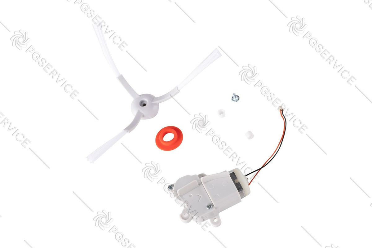 Rowenta motore spazzola sinistra L robot aspirapolvere Explorer 60 RY7447 RY7455