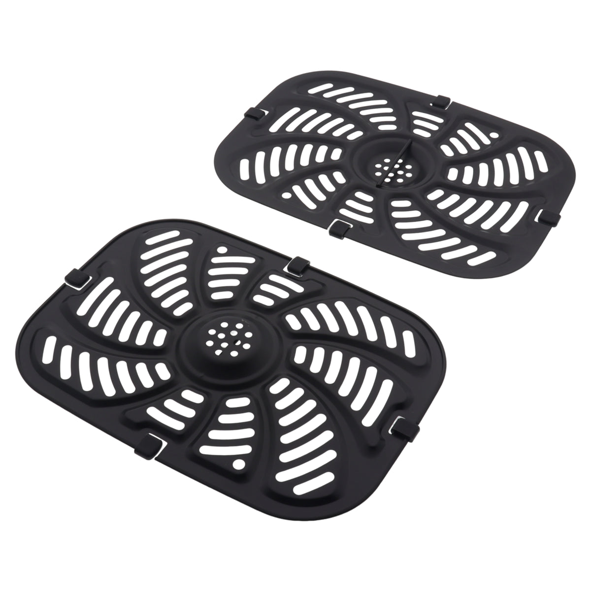 2x griglie 226mm per friggitrice ad aria Ariete Kenwood MasterPro Double 4625 HFM73 BGMP-9175