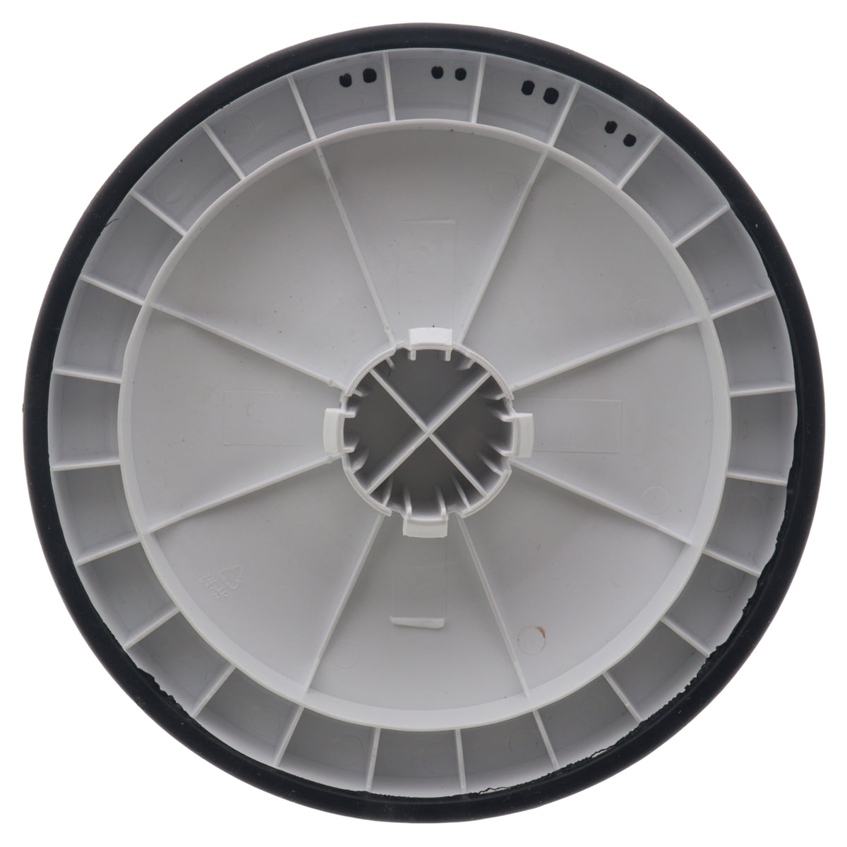 Ruota posteriore 165mm per Vaporetto Polti Smart 100 110 Eco 120 - M0S11663