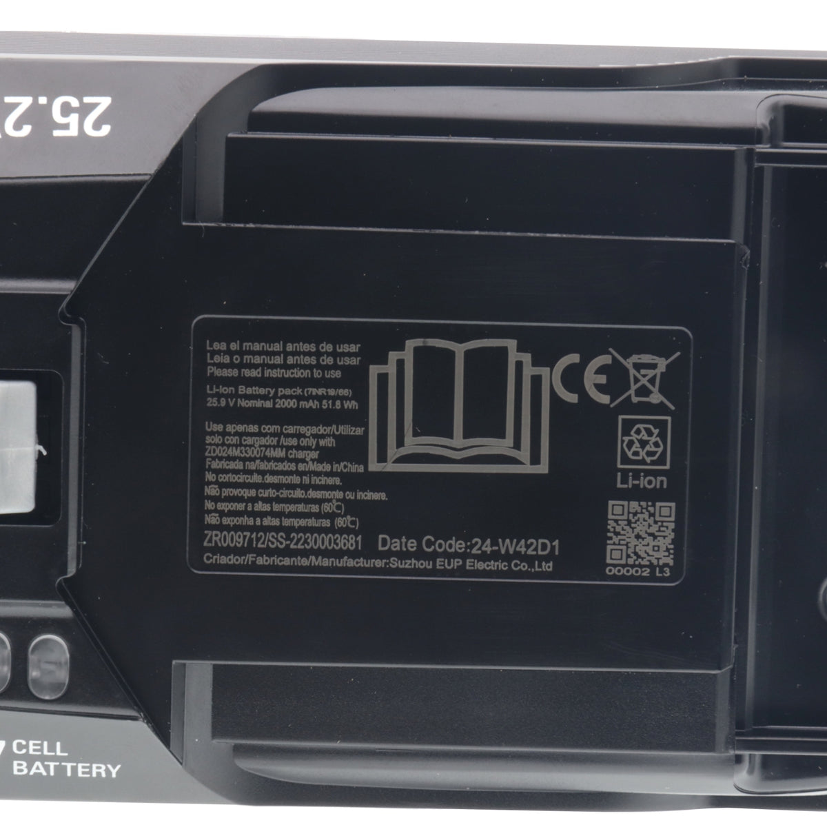 Rowenta batteria 25.9V scopa aspirapolvere XForce Flex 12.60 RH98A RH98C TY98A TY98C