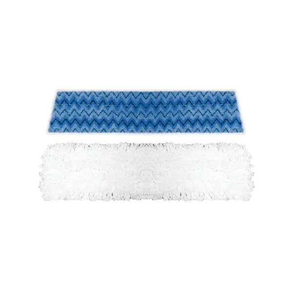 Polti kit 2 panni microfibra lavabili per accessorio Vaporetto scopa Steam Mop
