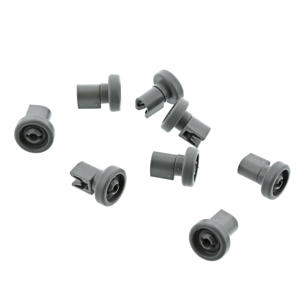 8x Ruote cesto alto lavastoviglie Electrolux Rex AEG ESF ESI ESL F44 PDV TP TT