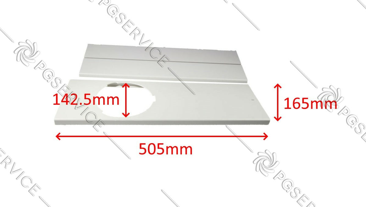 Delonghi staffa serranda condizionatore Pinguino PAC EL92 EL98 EL296 EX130 EX360