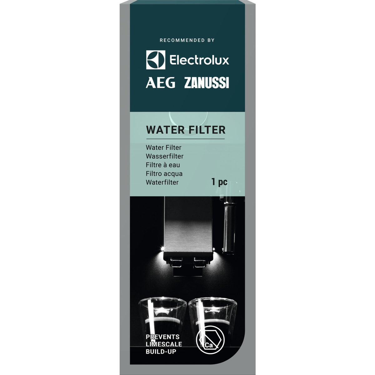 Electrolux AEG Rex filtro acqua originale macchina caffè ESP KBC KKK KKE MCA