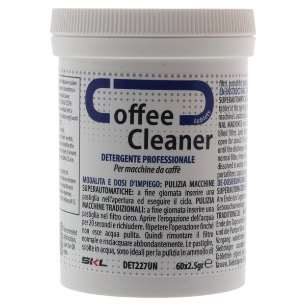 SKL 60x pastiglie capsule detergenti 2.5g macchina caffè universali rimuove residui oli grassi