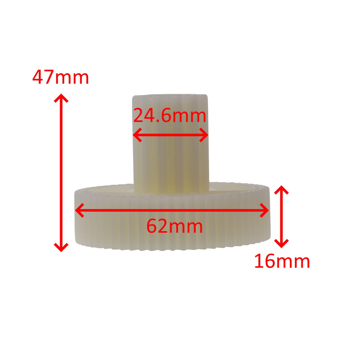 Tre Spade kit ingranaggi passapomodoro tritacarne Big 80 12EL TC12 F16000 F19200 F01200