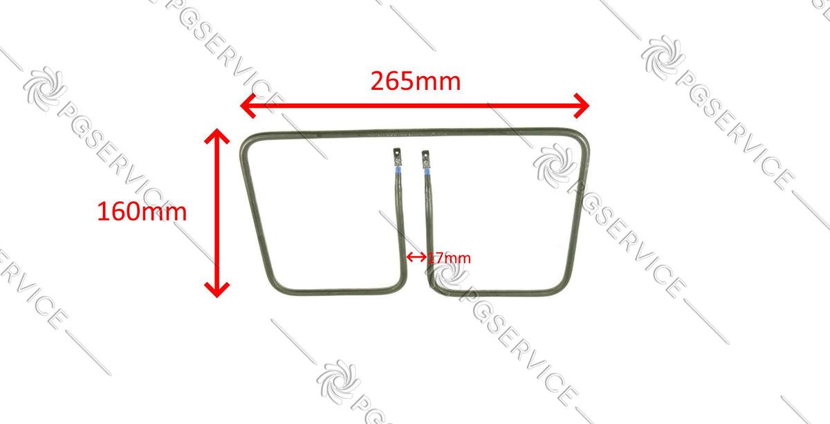 Delonghi resistenza 220V piastra bistecchiera CG600 CG6001 CG6601 NOTE!