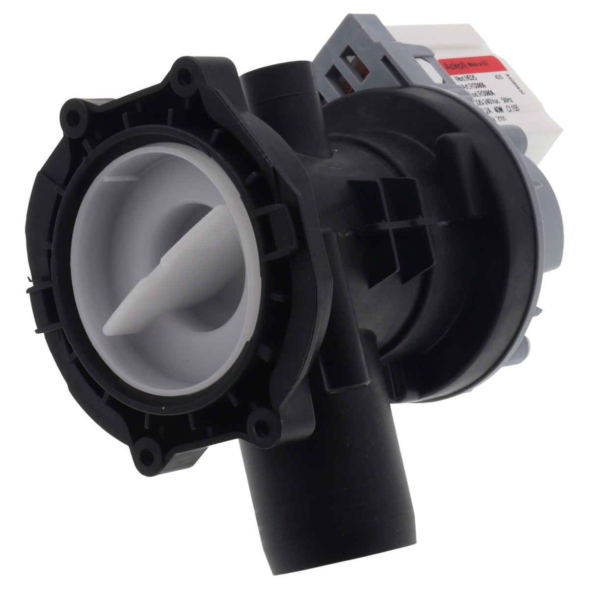 Pompa scarico acqua M325 RS0806 220V 40W per lavastrice Ariston Hotpoint AQ8 ARM ECO WMD