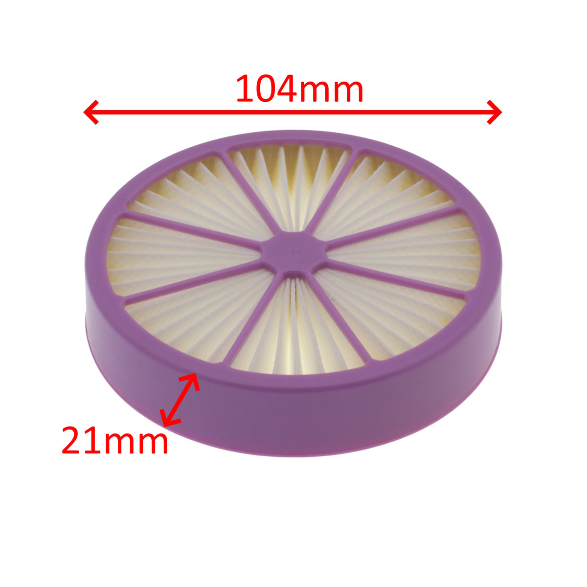 Rowenta filtro HEPA viola scopa aspirapolvere Comfortline Cyclonic RH7515 RH7535