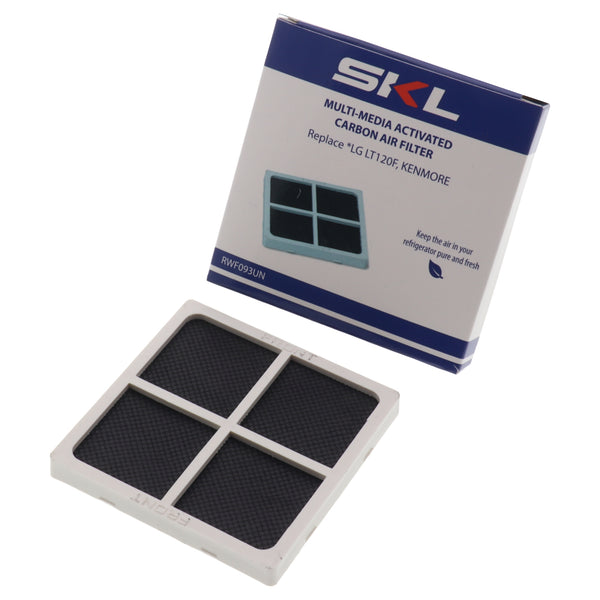 Filtro aria carboni attivi 81x81mm per frigorifero LG GCB22 GCJ23 GCX24 GML8 GS91 GSX96