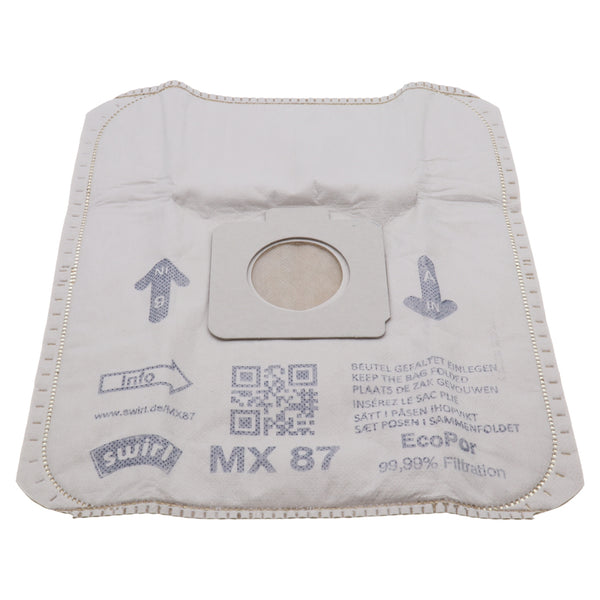 Swirl MX87 5x sacchi microfibra polvere per aspirapolvere Moulinex Boost Economy Compact Turbo