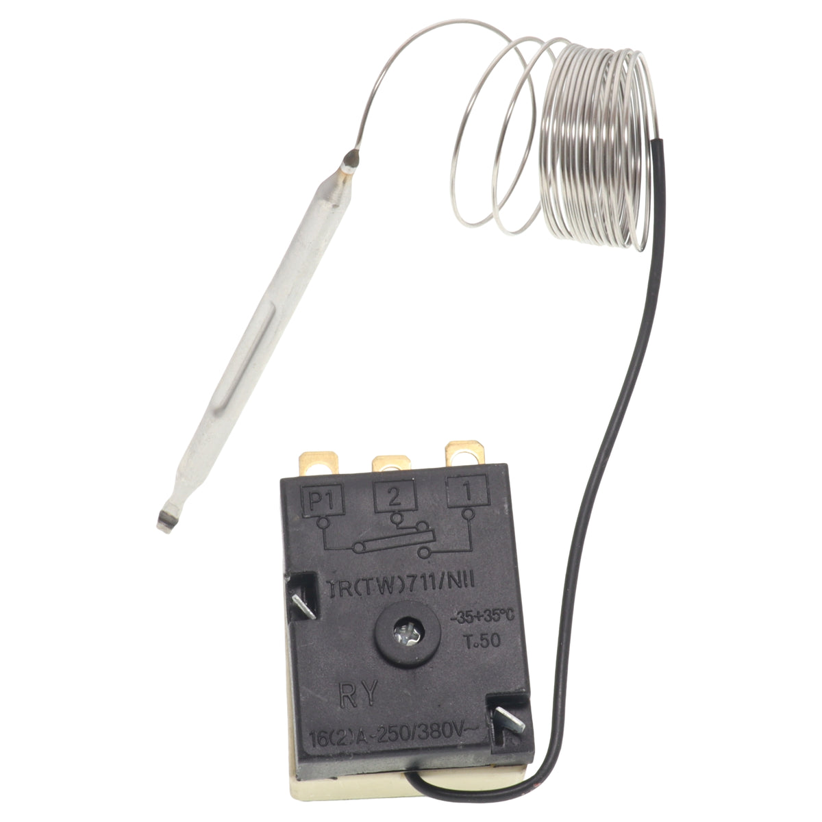 Termostato regolabile con sonda F2000 da -35°C a +35°C universale per frigoriferi e congelatori