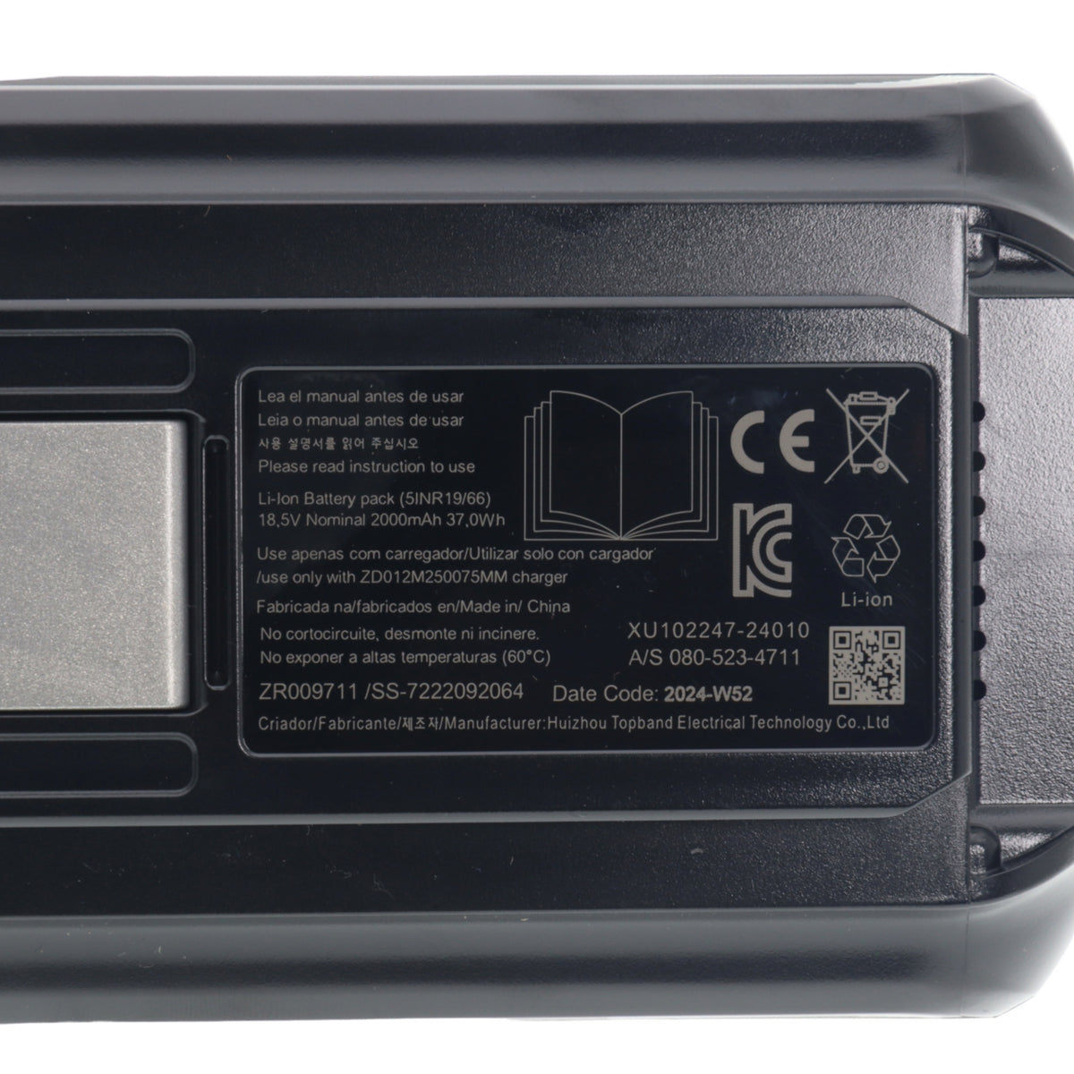Rowenta batteria 18.5V scopa aspirapolvere XForce Flex 9.60 RH20 RH20C RH2098 RH20C4