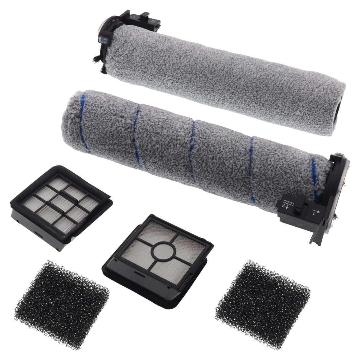 Rowenta kit rulli filtri scopa lavasciuga X-Clean 4 GZ5035 GZ5036 GZ5037 GF5035